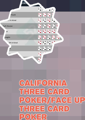 3 card poker hands