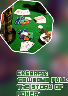Cowboys poker table