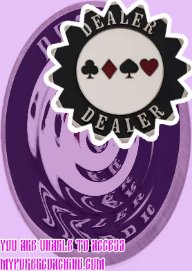 Dealer chip in poker