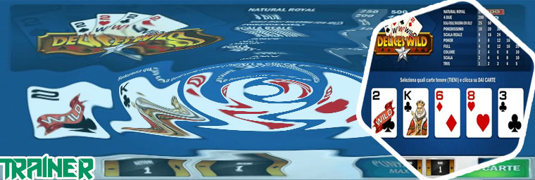 Online video poker trainer