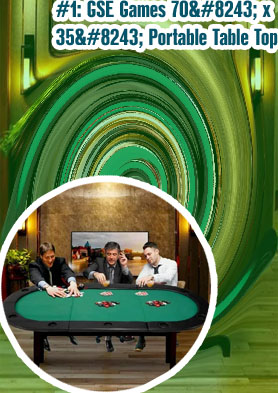 Poker game table top