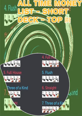Poker short deck