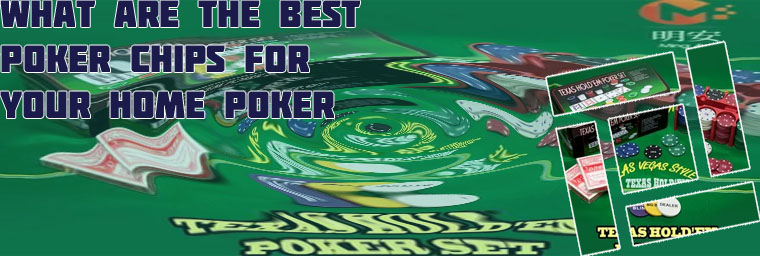 Professional poker chips set